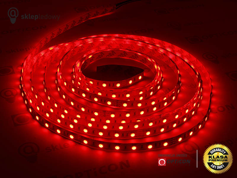 Taśma LED 5V DC 240x SMD 5050 10mm IP20 9,6W Wielokolorowa RGB OPTICON PREMIUM