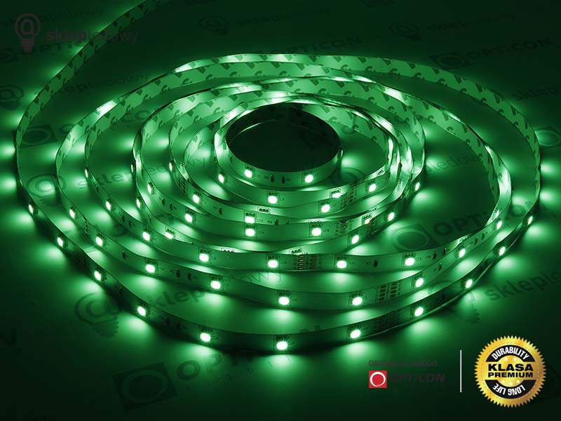 Taśma 24V LED 150x SMD 5050 10mm IP20 RGB- 1 metr