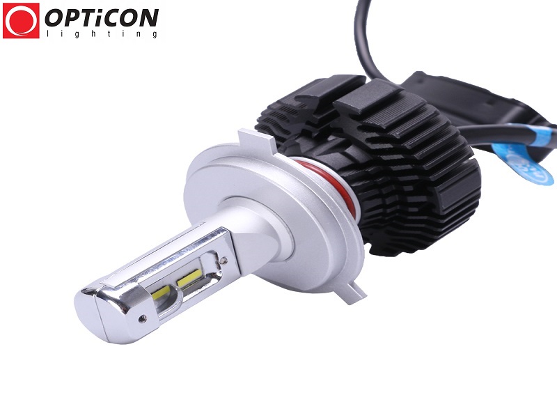 Światła LED H4 25W 12V 24V DC 5000lm 6500K OPTICON