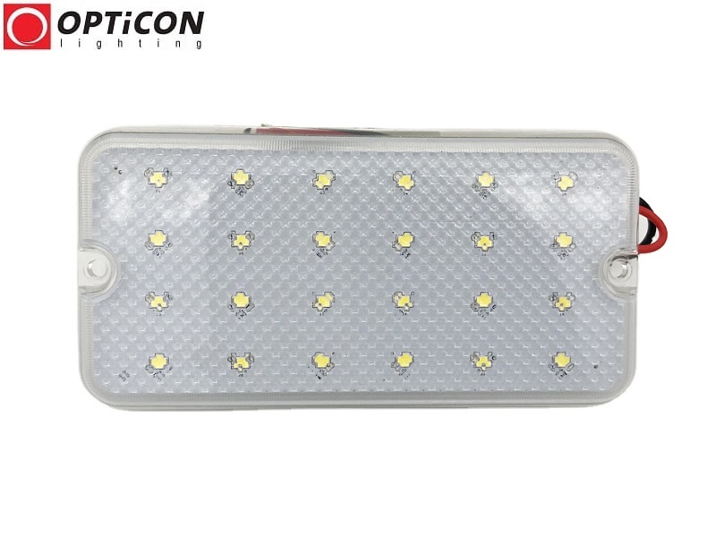 Panel LED 4,8W 24x SMD2835 10-30V DC ( 4x6 ) 120st Biały 12V 24V OPTICON
