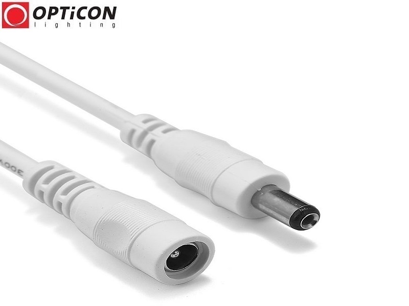 Konektor DC 5,5/2,1mm Męskie z przewodami - dla taśm Led