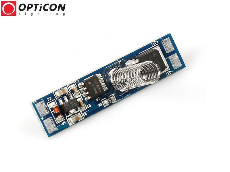 Włącznik Dotykowy dla Taśm LED 8A 12V / 24V DC - Dla Profili aluminiowych