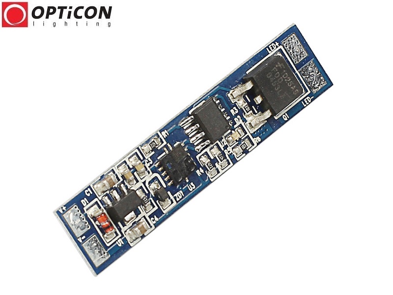 Włącznik Dotykowy dla Taśm LED 8A 12V / 24V DC - Dla Profili aluminiowych