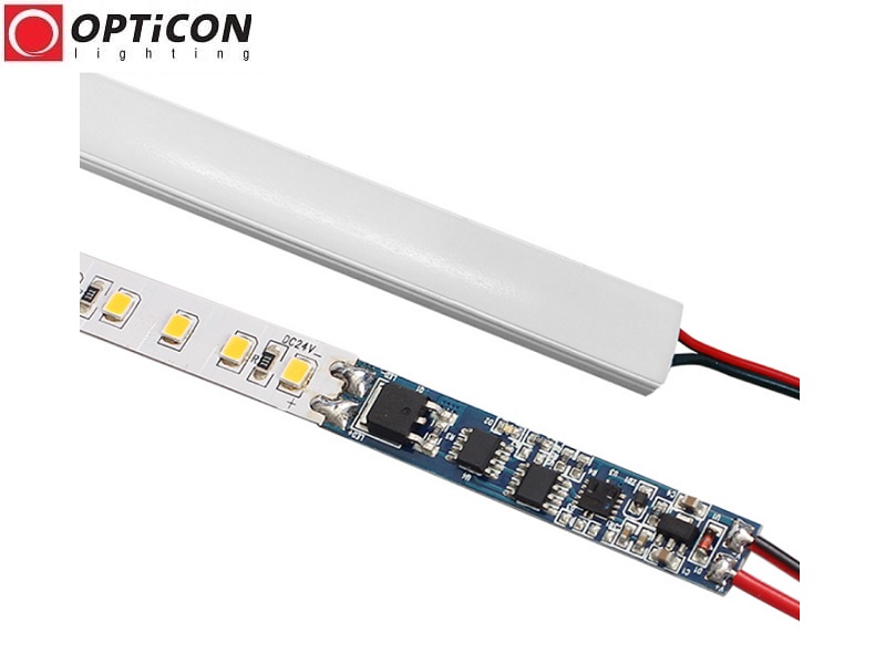 Włącznik Dotykowy dla Taśm LED 8A 12V / 24V DC - Dla Profili aluminiowych