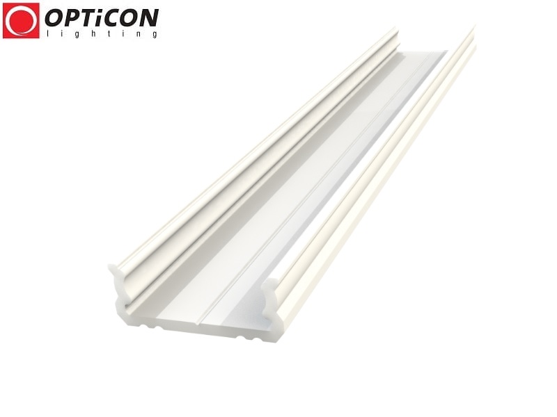 Profil LED S1 Srebrny aluminium anodowane - 1 metr Profil LED S1 Srebrny aluminium anodowane - 1 metr