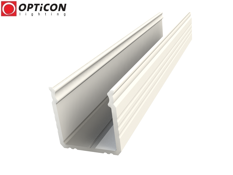 Profil LED S1 Srebrny aluminium anodowane - 1 metr Profil LED S1 Srebrny aluminium anodowane - 1 metr