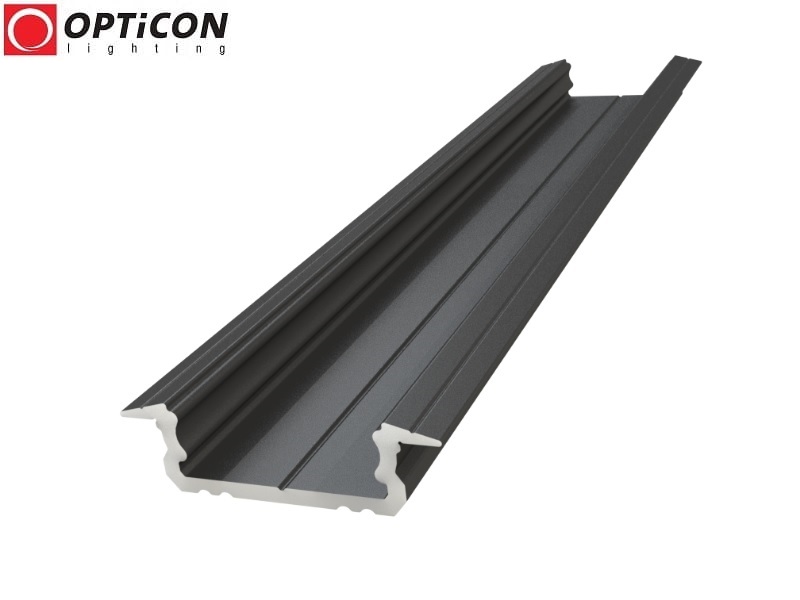 Profil LED G2 Srebrny aluminium anodowane - 1 metr Profil LED G3 Srebrny aluminium anodowane - 1 metr