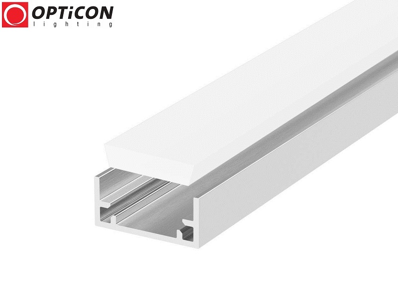 Profil LED P11 Srebrny aluminium anodowane - 1 metr Profil LED P11 Srebrny aluminium anodowane - 1 metr
