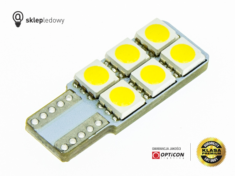 Żarówka Led W5W t10 PREMIUM