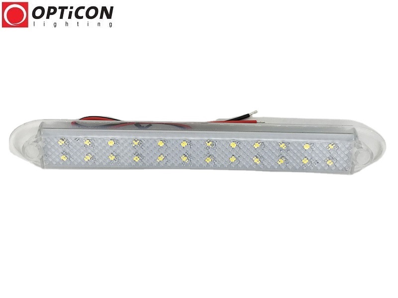 Panel LED 4,8W 24x SMD2835 10-30V DC ( 2x12) 120st Biały Ciepły 3000K 12V 24V OPTICON Panel LED 4,8W 24x SMD2835 10-30V DC ( 2x12) 120st Biały Ciepły 3000K 12V 24V OPTICON