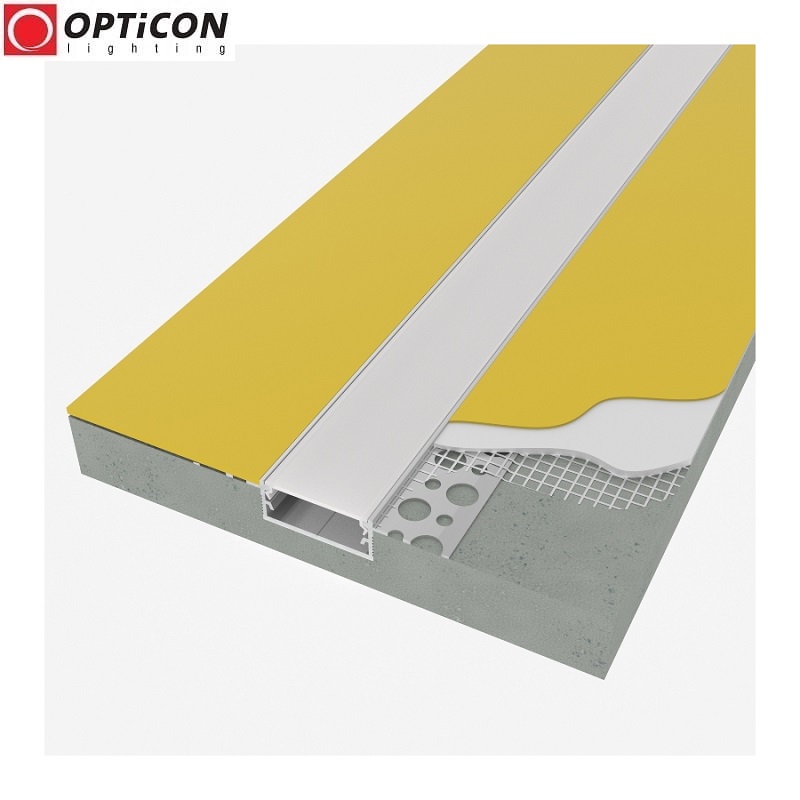  Profil LED GK Slim Srebrny aluminium anodowane