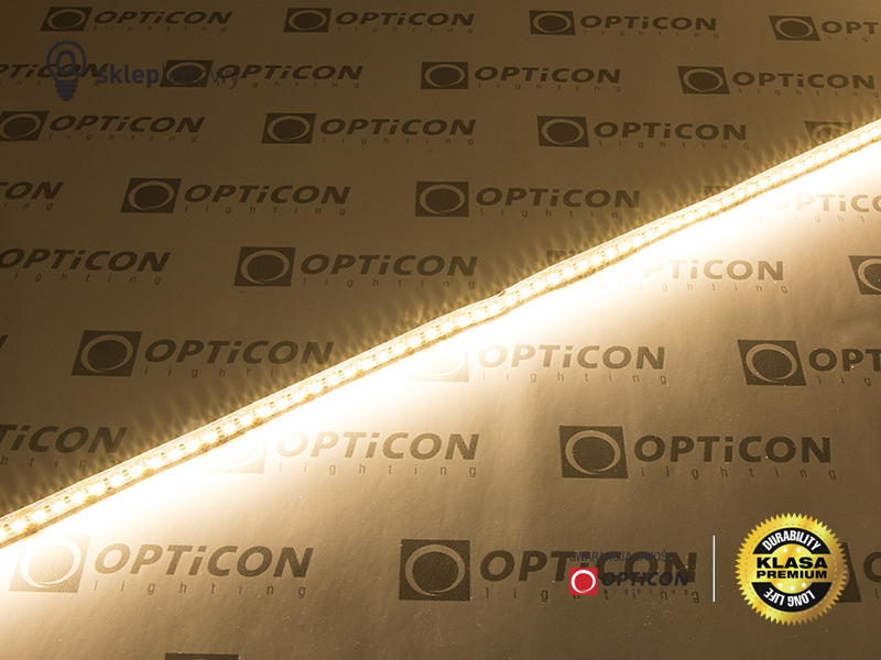 Taśma LED 12V 900 SMD 2835 10mm IP20 14,4W/m Biały Ciepły 2700K OPTICON PREMIUM