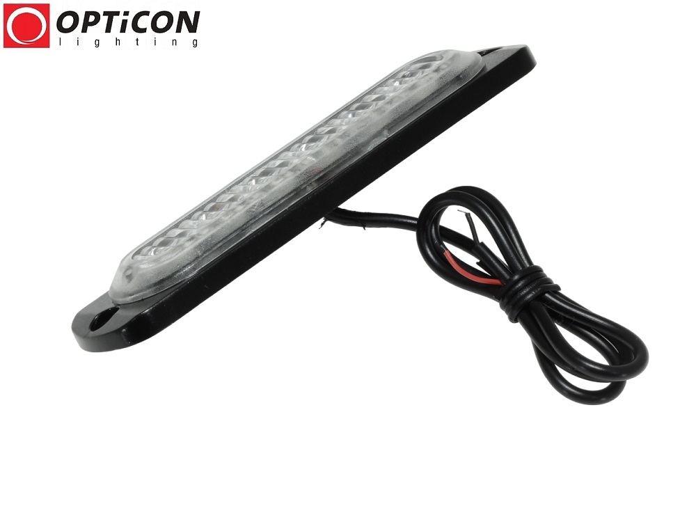 Moduł LED 12V 6x SMD2835 IP65 2W Biały Zimny 6000K OPTICON