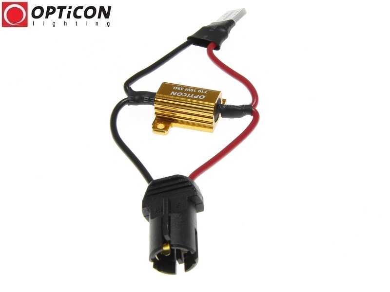 Filtr Canbus W5W T10 12V - Rezystor 10W 39 ohm z konektoremi 
