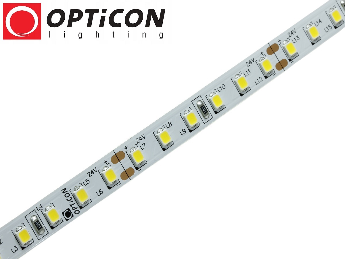 Taśma LED 24V 600 SMD 2835 8mm IP20 18W /m Biały Dzienny 4300K OPTICON PREMIUM Taśma LED 24V 600 SMD 2835 8mm IP20 18W /m Biały Dzienny 4300K OPTICON PREMIUM