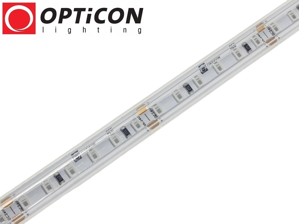Taśma LED 24V 600 SMD 2835 10mm IP68 9,6W /m Czerwony OPTICON PREMIUM