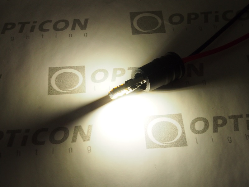 Żarówka Led W5W T10 12V DC 8x SMD 3030 Biały Neutralny 4500K OPTICON PREMIUM