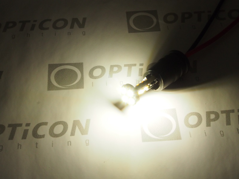 Żarówka Led W5W T10 12V DC 12x SMD 3030 Biały Neutralny 4500K OPTICON PREMIUM
