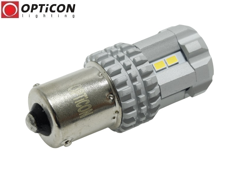Światła do jazdy dziennej żarówki  P21W Ba15s led premium
