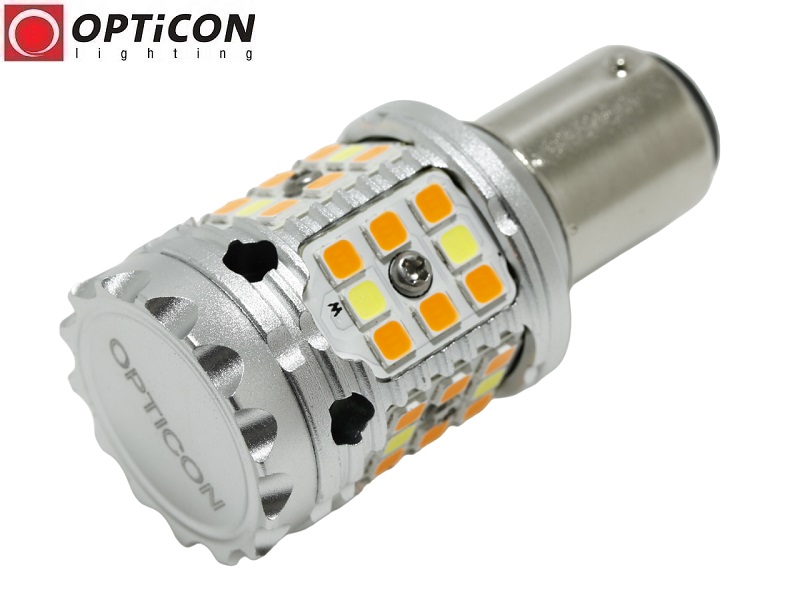 Żarówka Led P21/5W Bay15d 1157 40x SMD 3030 DUAL COLOR OPTICON