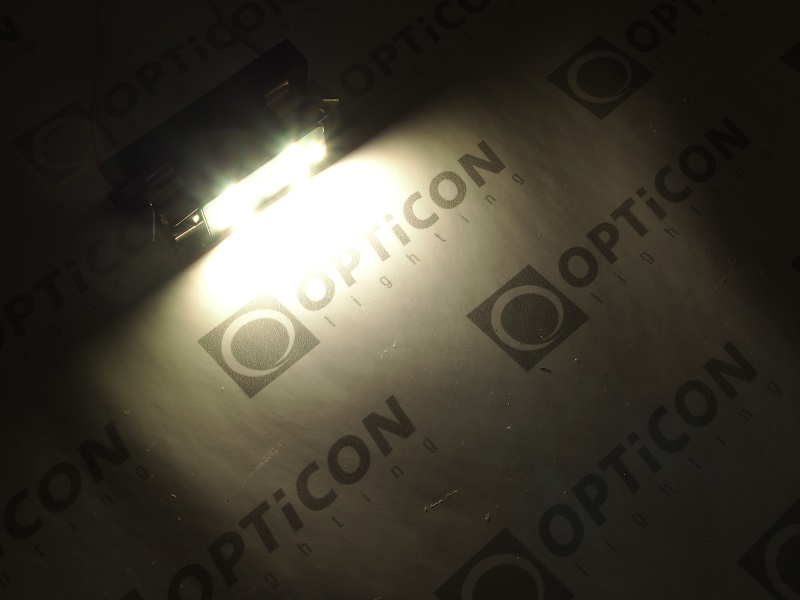 Żarówka Led C5W 31mm 12V 24V DC 9x SMD 3030 Biały Neutralny 4500K OPTICON