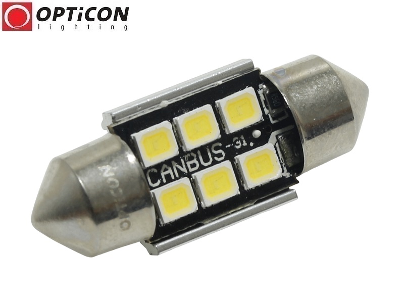 Żarówka 31mm SMD 5050 12V oświetlenie samochodowe led