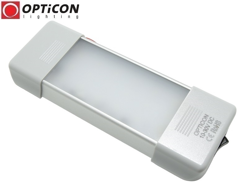 Panel LED 3,6W 10-30V DC 18x SMD2835 ( 3x6 ) 120st Biały Ciepły 3000K 12V 24V OPTICON