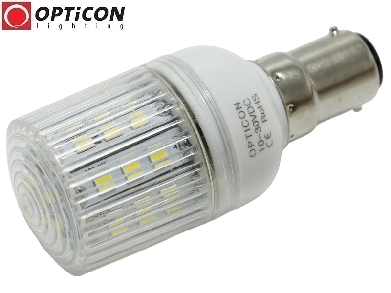 Żarówka 3W 30xSMD 2835 Bay15d 10-30V DC 360st IP65 Led Marine Ciepły 12V 24V lampy oświetlenie nawigacyjne łodzi