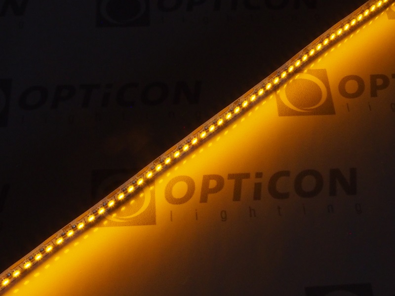 Taśma LED 12V 1500 SMD 2216 10mm IP20 18W/m Żółty OPTICON PREMIUM