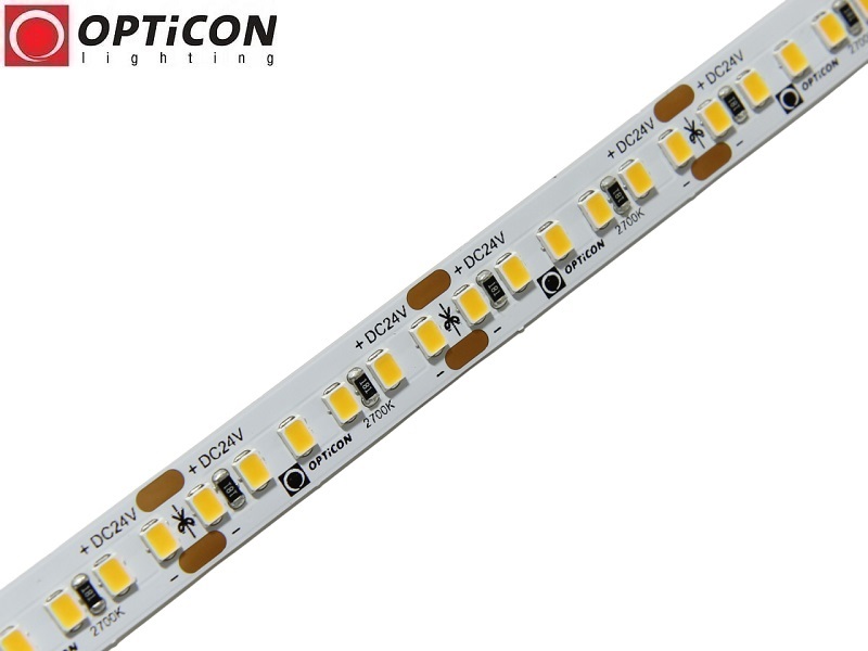 Taśma LED 12V 900 SMD 2835 10mm IP20 14,4W/m Biały Ciepły 2700K OPTICON PREMIUM