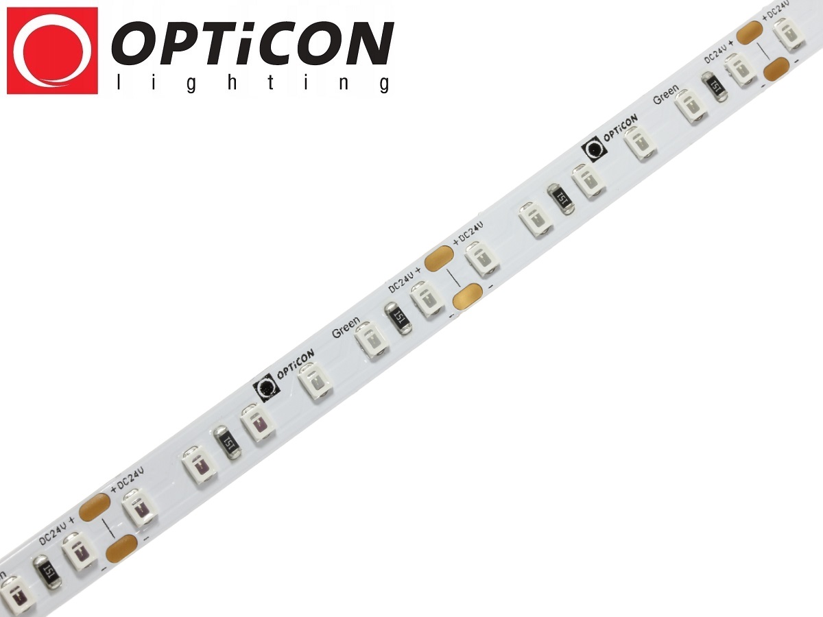 Taśma LED 24V 600 SMD 2835 8mm IP20 9,6W /m Zielony OPTICON PREMIUM Taśma LED 24V 600 SMD 2835 8mm IP20 9,6W /m Zielony OPTICON PREMIUM