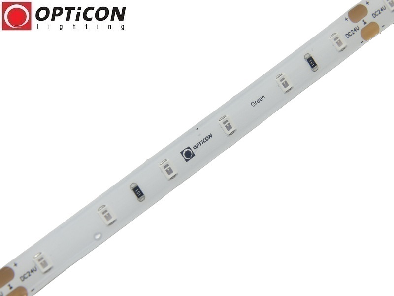 Taśma LED 24V 300 SMD 3528 8mm IP65 4,8W /m Zielony OPTICON PREMIUM Taśma LED 24V 300 SMD 3528 8mm IP65 4,8W /m Zielony OPTICON PREMIUM