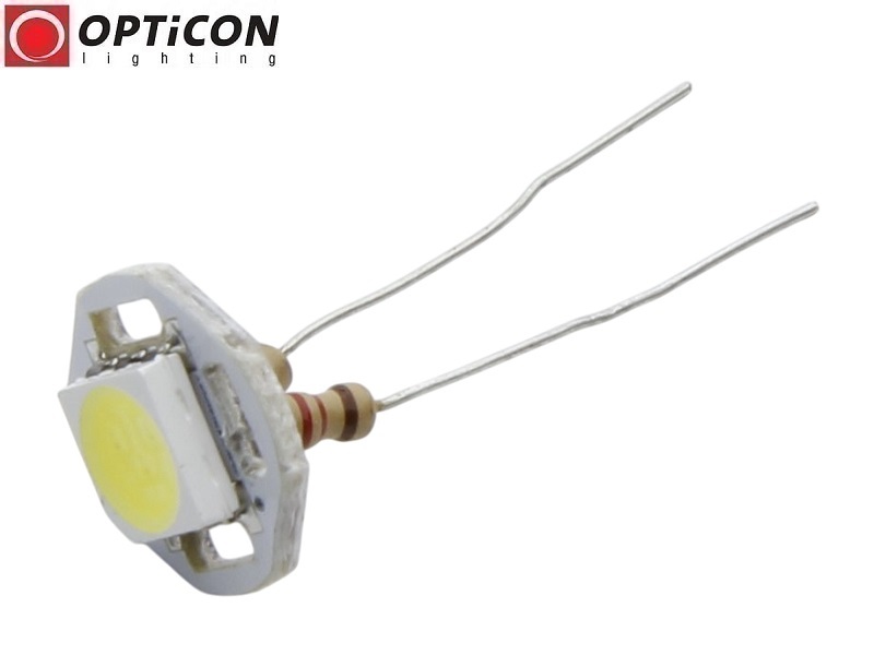  Moduł Świetlny LED 5mm 24V DC 1x SMD5050 Biały Zimny 6000K