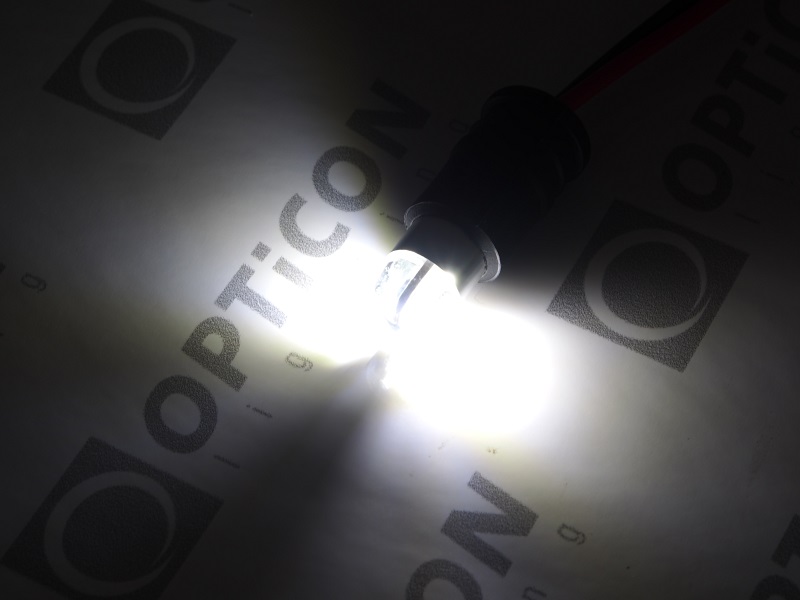 Żarówka Led W5W T10 12V Biały Zimny 6000K OPTICON PREMIUM