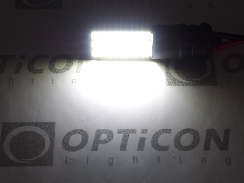 Żarówka Led W5W T10 12V DC 33x SMD 4014 Biały Zimny 6000K OPTICON PREMIUM