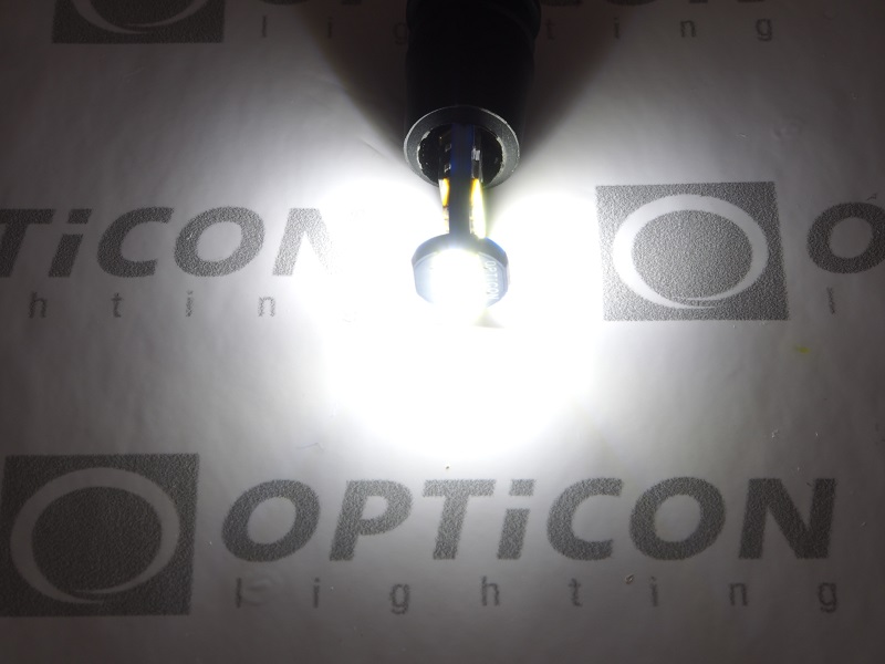 Żarówka Led W5W T10 12V DC 15x SMD 3014 Biały Zimny 6000K OPTICON PREMIUM