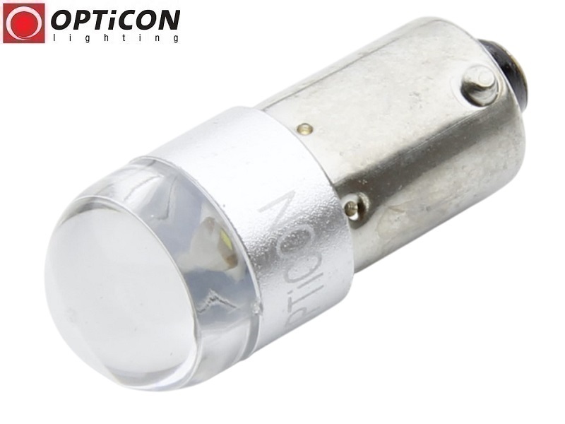 Żarówka Led T4W Ba9s 6-30V DC SMD3030 Biały Zimny 6000K 6V 12V 24V OPTICON
