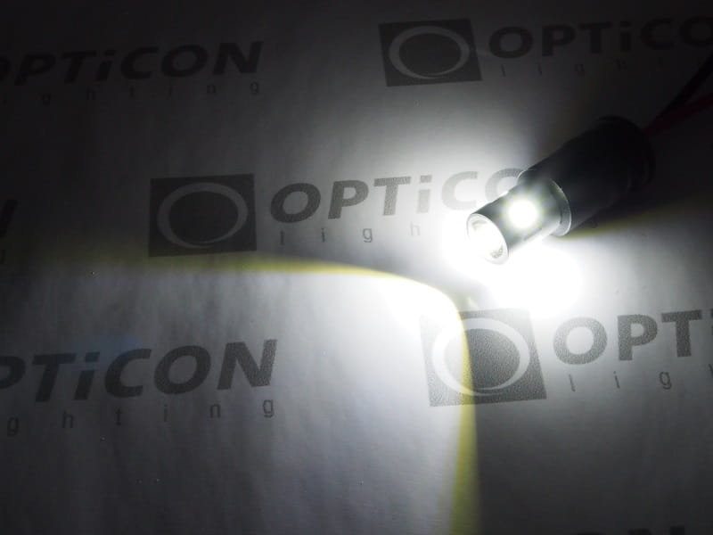 Żarówka Led T4W Ba9s 12V 5x SMD3030 Biały Zimny 6000K OPTICON Premium