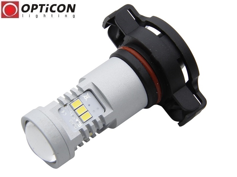 Żarówka Led Ps19W PSx24W 12V DC SMD 3020 Biały Zimny 6000K CANBUS OPTICON PREMIUM