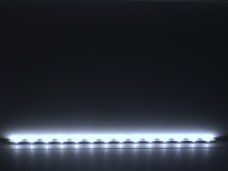 Moduł LED 12V 16,8W IP67 100cm 180st 14x SMD3030 Biały Zimny 10000K