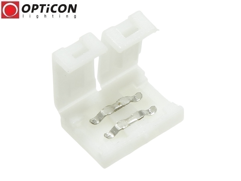 Konektor Szybkozłączka do łączenia dwóch Jednokolorowych Taśm Led 8mm