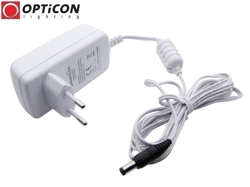 Zasilacz OPTICON 12V 2A 24W do Taśm Led z 230V do 12V Wtyczkowy Biały