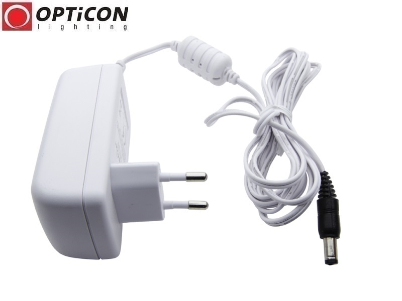 Zasilacz OPTICON 12V 2A 24W do Taśm Led z 230V do 12V Wtyczkowy Biały