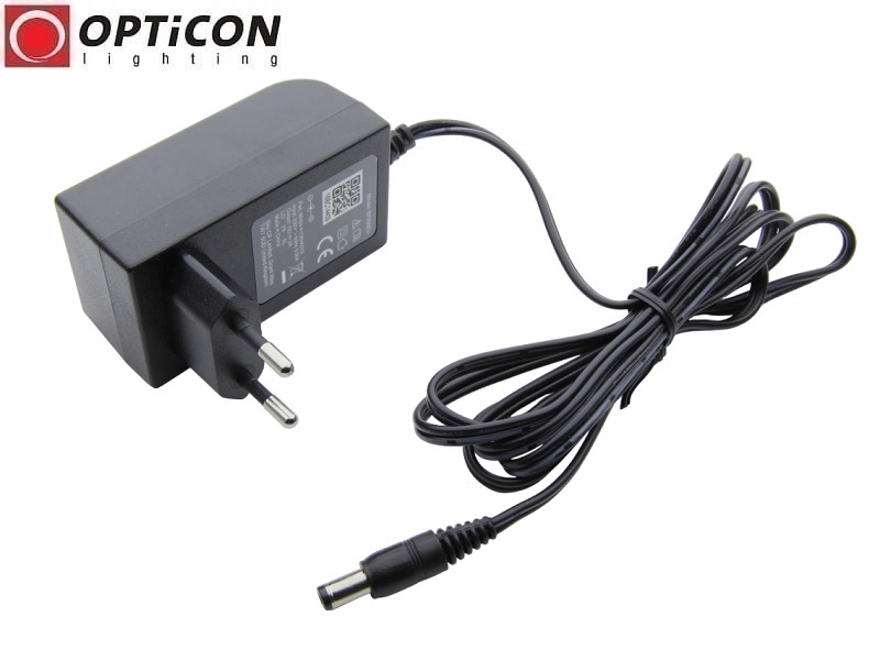 Zasilacz OPTICON 12V 2A 24W do Taśm Led z 230V do 12V Wtyczkowy Czarny