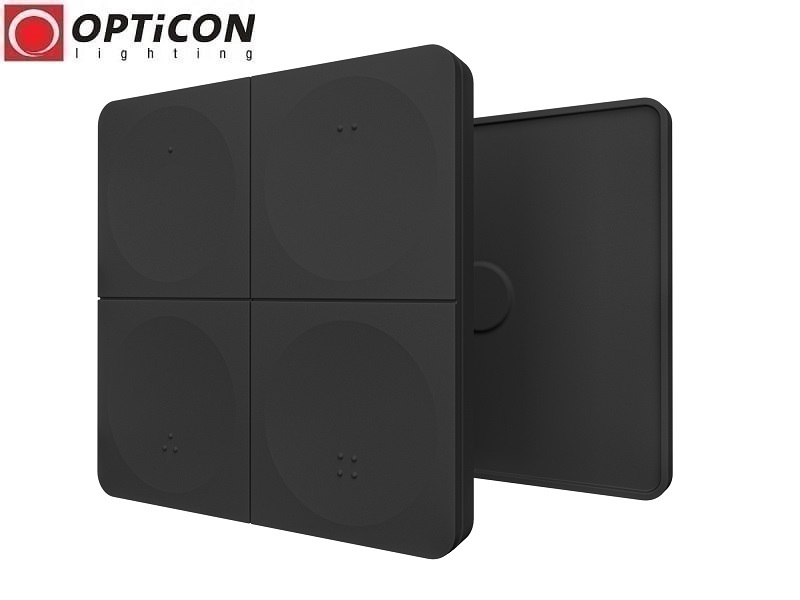 Pilot Miboxer K4 MONO / CCT 4x Strefowy Radiowy 2,4G - Czarny