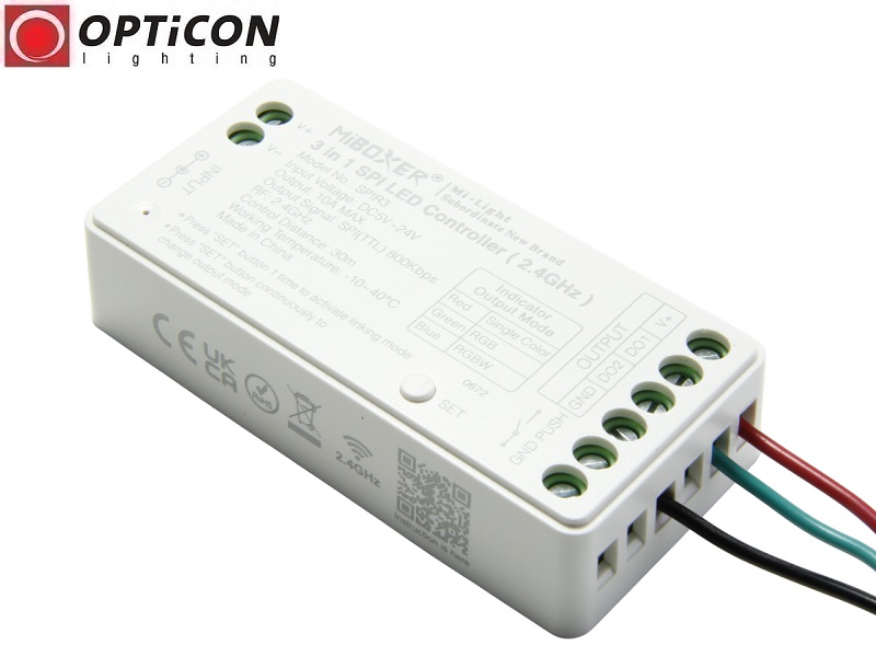 Sterownik Cyfrowych Taśm LED MiLight 3in1 SPIR3 10A 12V / 24V DC 2,4G 