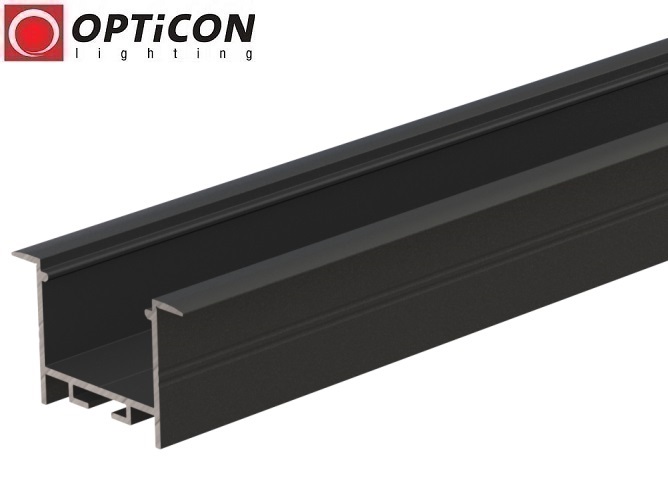 Profil LED G6 Czarny aluminium anodowane Profil LED G6 Czarny aluminium anodowane