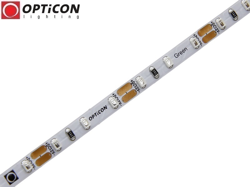 Taśma LED 12V 600 SMD 2216 4mm IP20 7,2W/m Kolor Zielony OPTICON PREMIUM