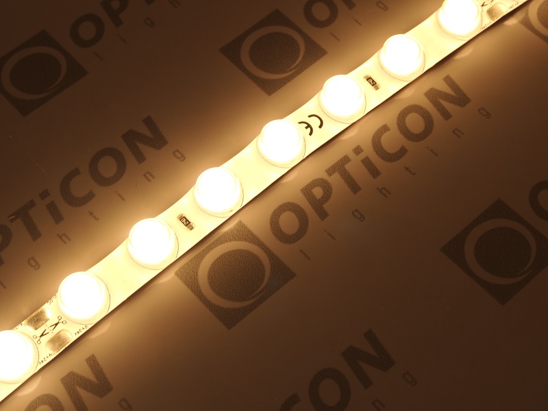 Taśma LED 24V 280 SMD 2835 10mm IP62 14,4W /m 30st Biały Ciepły 2700K OPTICON PREMIUM 