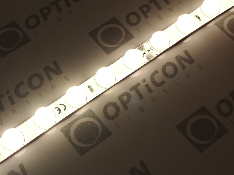 Taśma LED 24V 280 SMD 2835 10mm IP62 14,4W /m 30st Biały Neutralny 4000K OPTICON PREMIUM 